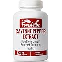 Cayenne Pepper Capsules, 7-in-1 Blend with Hawthorn, Ginger, Beetroot, Garlic & Turmeric, 120 Vegan Capsules, 2 Month Supply, Non-GMO and Gluten Free Capsaicin Pills