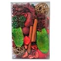 Elite | Fantasy Apple Cinnamon Potpourri | Scented Dried Flowers &amp; Leaves | Rattan Balls | Home &amp; Office Decorations | Multicolor | 200gms