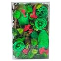 Elite | Jade Jasmine Potpourri | Scented Dried Flowers &amp; Leaves | Rattan Balls | Home &amp; Office Decorations | Multicolor | 200gms