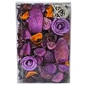 Elite | Lilac Lavender Potpourri | Scented Dried Flowers &amp; Leaves | Rattan Balls | Home &amp; Office Decorations | Multicolor | 200gms