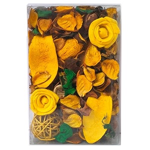 elite  tuscan sandal potpourri  scented dried flowers amp leaves  rattan balls  home amp office decorations  multicolor  200gms