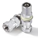 CB Antenna Mount Adapter Universal UHF SO239 Female Stub Mount Heavy Duty Connector Standard 3/8 X 24 Threaded for CB Ham Radio Antenna 2pcs