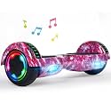 CBD Hoverboard, 6.5" All-Terrain Scooter with Bluetooth Speaker LED Lights
