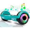 CBD Hoverboard, 6.5" All-Terrain Scooter with Bluetooth Speaker LED Lights