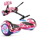 CBD Scooter with Corlorful LED Lights,6.5" Wheels, Dual 300W Motor Scooter for Kids Girls Boys Adults, All Ages