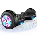 CBD Hoverboard, 6.5" All-Terrain Scooter with Bluetooth Speaker LED Lights