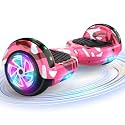 CBD Hoverboard, 6.5" All-Terrain Scooter with Bluetooth Speaker LED Lights