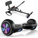 CBD Scooter with Corlorful LED Lights,6.5" Wheels, Dual 300W Motor Scooter for Kids Girls Boys Adults, All Ages