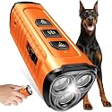 Cbersmg 3X Ultrasonic to Stop Barking Neighbors Dog, Portable Anti Barking Device Dog Bark Deterrent Device 50ft Range 5 Modes, Flashlight &amp; Beep Safe &amp; Effective for Small, Medium &amp; Large Dogs