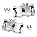 cciyu Rear Left &amp; Right Disc Brake Calipers With Bracket 18B4644A 18-B4645A