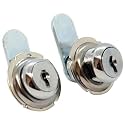 CCL Security 65009 Multi Application Series 650/651 Cam Lock, Zinc Alloy Housing, 1-1/8 Inches