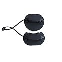 CCS2 Vehicle Inlet Front Protection Cap with Tethered Cord (Black)