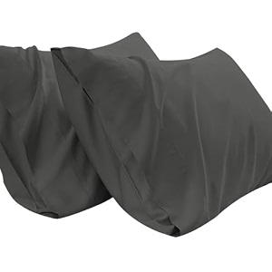 pillow covers set of 2 100 cotton 750tc dark grey customization