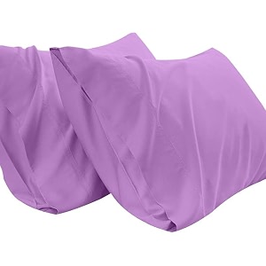pillow covers set of 2 100 cotton 750tc pillowcase lavender standard