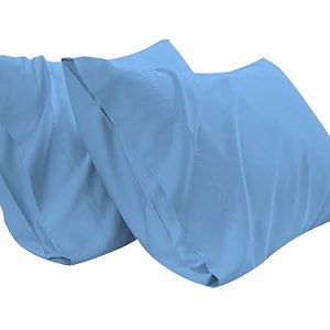 pillow covers set of 2 100 cotton 750tc pillowcase deep blue standard