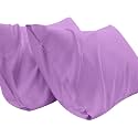 Pillow Covers Set of 2 100% Cotton 750TC Pillowcase Lavender Standard
