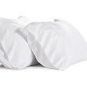 Pillow Covers Set of 2 100% Cotton 750 TC Pillowcase White 16 X 25