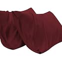 Pillow Covers Set of 2 100% Cotton 750TC Pillowcases Burgundy King