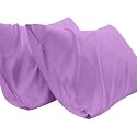 Pillow Covers Set of 2 100% Cotton 750TC Pillowcases Lavender Queen