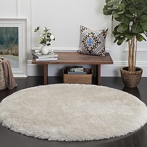 CD Carpet Anti Slip Shaggy Fluffy Fur