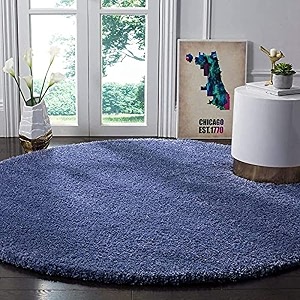 CD Carpet Anti Slip Shaggy Fluffy Fur