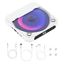 CD Player for Car,MONODEAL External Portable Car CD Players with AUX Cable/BT TX/HiFi Speakers,Bluetooth 5.3,Universal USB CD Player for Vehicle,Laptop,TV,Computer,for Android 4.4 and Above Navigation