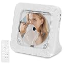 Kuephom Portable CD Player with Bluetooth Speakers, FM Radio & Remote