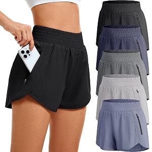 CE CERDR 5 Pack Womens Athletic Workout