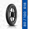 CEAT GRIPP X3 TL 54P 80/100-18 Rear Two Wheeler Tyre