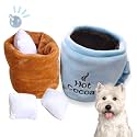 CECE PAW Dog Puzzle Toy, Treat Dispensing Enrichment Toys, Hide and Seek Interactive Dog Toys for Boredom and Mental Stimulation, 5 Pack Squeaky Crinkle Snuffle Mat for Puppy Small Dogs