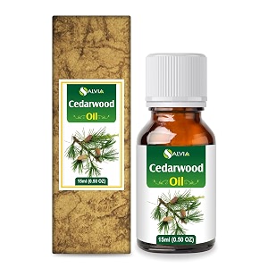 salvia cedarwood oil cedrus atlantica essential oil for aromatherapy amp diy blends  woody oil for skincare massage amp fragrance use  15 ml  050 fl oz