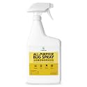 Cedarcide All-Purpose Bug Spray | Kill and Control Mosquitos, Fleas, Ticks, Ants | Made with Natural Essential Oils | Use on People, Pets &amp; Kids (Lemongrass, Quart (32 Oz.))