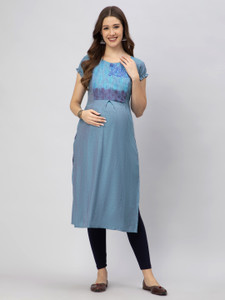 CEE 18 Women Printed Straight Kurta