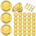 Ceenna 50 Pcs Employee of the Month Star Lapel Pins, Teamwork