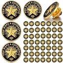 Ceenna 50 Pcs Employee of the Month Star Lapel Pins, Make A Difference