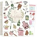 ceiba tree Recipe Book to Write in Your Own Recipes Family Blank Cookbook with Tabs Stickers 8.5 x 11 inch Gift Ideas for Wife Mom Women