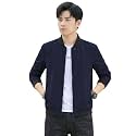 Celary Men39s Bomber Jacket Fancy Collar