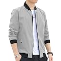 Celary Men39s Bomber Jacket Fancy Collar