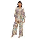 Celary Printed Co-Ord Set for WomenStylish Shirt