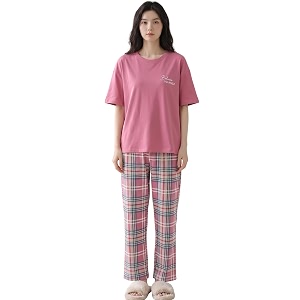 Celary Womens Cotton Blend Printed Night Suit