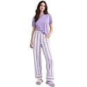 Celary Womens Cotton Blend Printed Night Suit