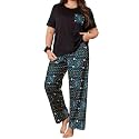 Celary Womens Cotton Blend Printed Night Suit