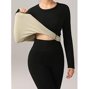 celary womens thermal setwarm winter innerwear with full sleeves amp bottomssoft cotton blend base layer for cold weather