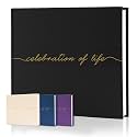 Funeral Guest Book for Celebration of Life, in Loving Memory Sign in Book