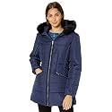 Celebrity Pink Men's Warm Winter Coat With Faux Trimmed Hood
