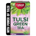Celest Tulsi Green Tea | Green Tea Tulsi | 25 Teabags