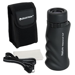 celestron nature 10x25 monocular black