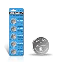 CELEWELL CR1620 5 Pack Key Fob Tracker 70mAh 3V Lithium Battery