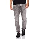 Celio Men39s Straight Fit Stretchable Jeans