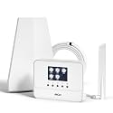 Cell Phone Booster for Home, Smart LCD Monitor Up to 3,000 Sq. Ft, Cell Signal Booster Support All U.S. Carriers 5G 4G LTE, FCC Approved Cell Booster